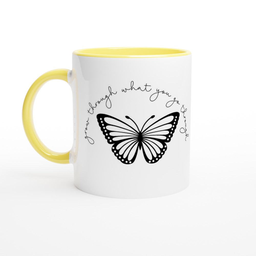 Mug - Grow Through White 11oz Ceramic Mug