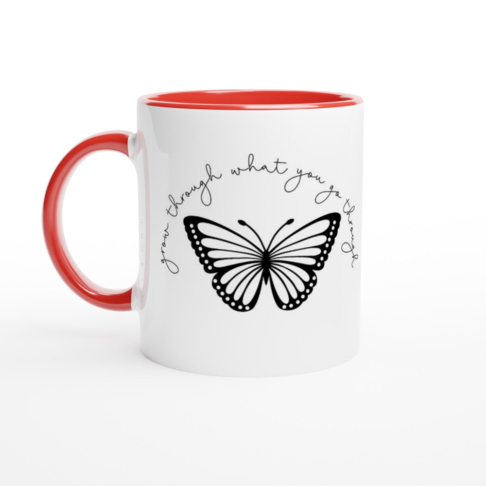 Mug - Grow Through White 11oz Ceramic Mug