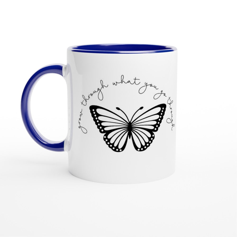 Mug - Grow Through White 11oz Ceramic Mug