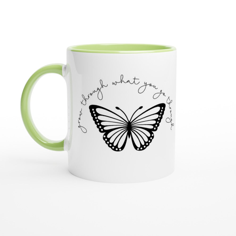 Mug - Grow Through White 11oz Ceramic Mug