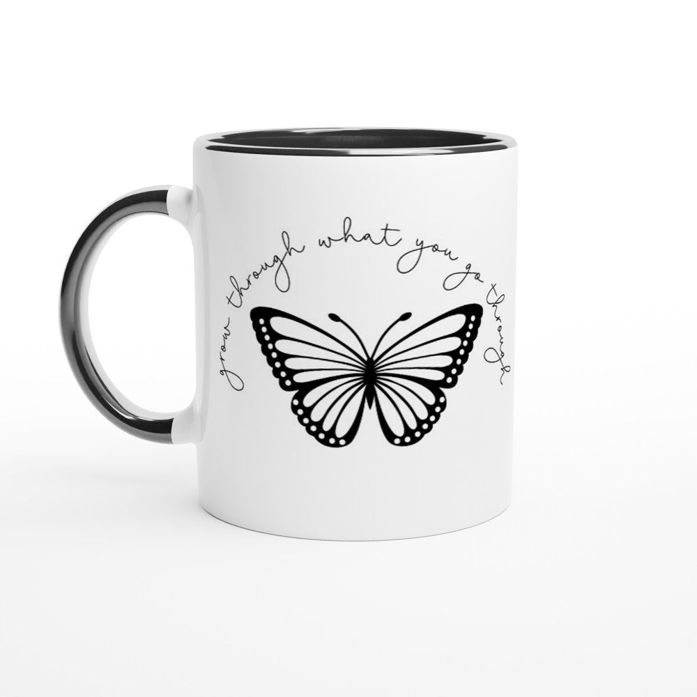 Mug - Grow Through White 11oz Ceramic Mug